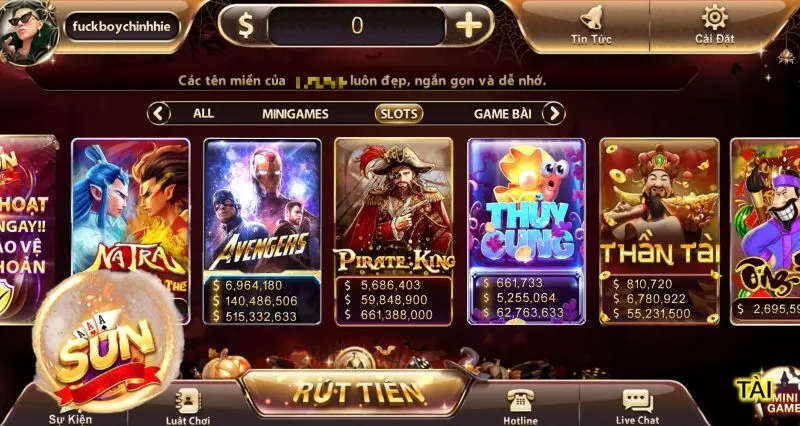 Kho slot game đỉnh cao tại Sunwin chinh phục mọi bet thủ